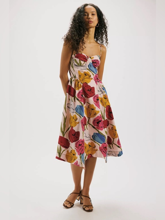 Free People Dresses & Skirts - NWT Free People Cherish Tulip Floral Midi Dress